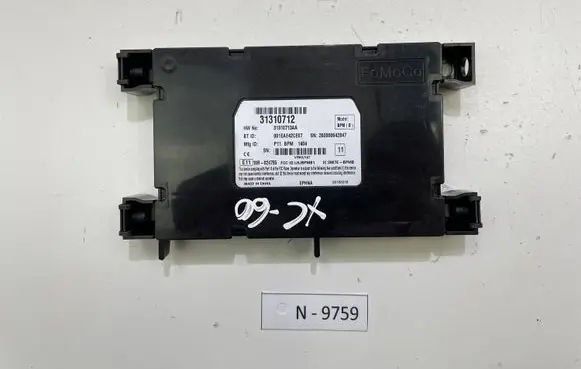 Volvo XC60 Other control units/modules 31310713AA 31310712 001EAE42CE07