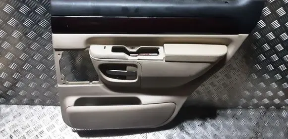 Rear door card panel trim