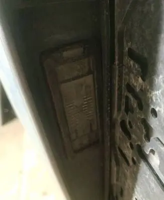 Number plate light