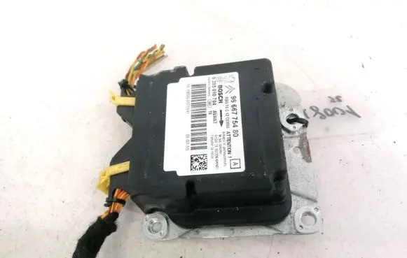 Peugeot 3008 I Airbag control unit/module 9666775480 0285010704