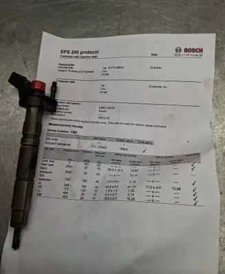 Mercedes-Benz R W251 Fuel injector A6420701987 0445115076 080414