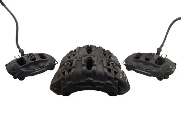 Porsche Panamera (970) Brake discs and calipers set 970352425 7PP615123