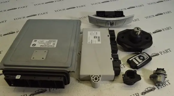 BMW 7 F01 F02 F03 F04 Engine ECU kit and lock set 7608099