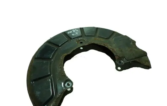 Volkswagen PASSAT B6 Front brake disc dust cover plate 