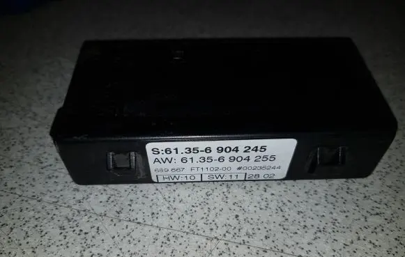 BMW 5 E39 Comfort/convenience module 61356904245 61356904255 00235244