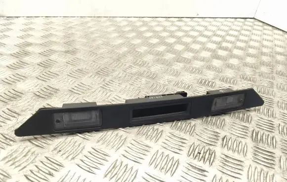 Audi A3 S3 8P Trunk door license plate light bar 8P4827574