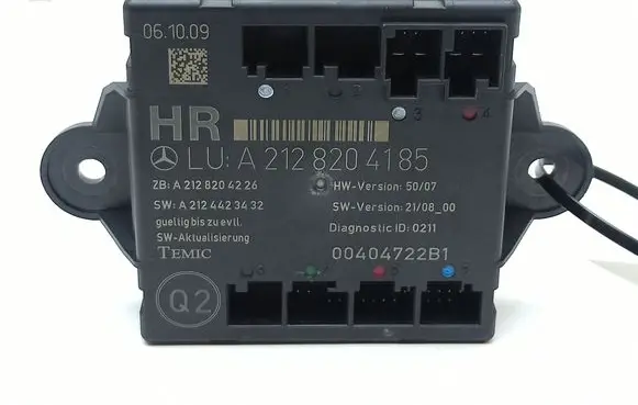 Mercedes-Benz C W204 Door control unit/module A2128204185 A2128204226 A2124423432
