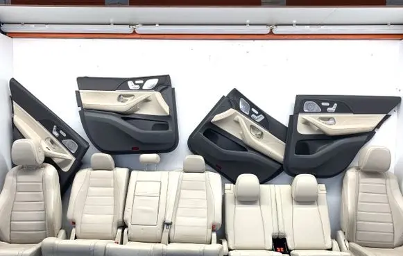 Mercedes-Benz GLE W167 Seat and door cards trim set