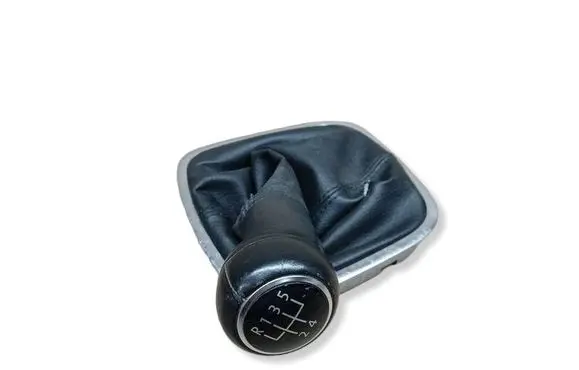 Volkswagen Polo V 6R Gear lever shifter trim leather/knob 6R0711113M