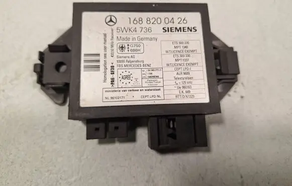 Mercedes-Benz A W168 Immobilizer control unit/module 5WK4736 1688200426