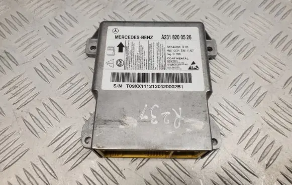 Mercedes-Benz SL R231 Airbag control unit/module A2318200526