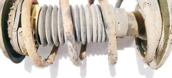 Front coil spring