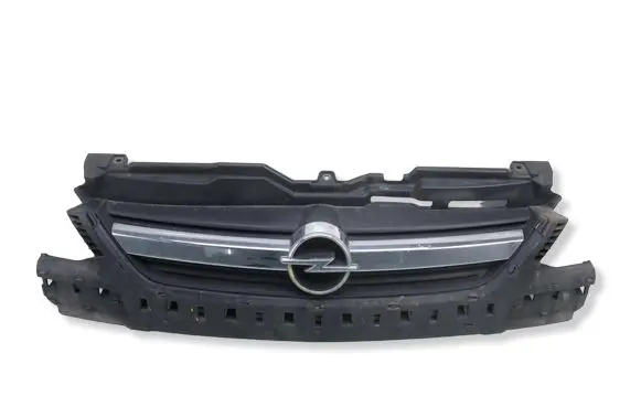 Opel Corsa C Front bumper upper radiator grill 13120828