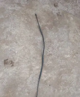 Porsche Cayenne (92A) Engine bonnet/hood lock release cable 7P5823531A