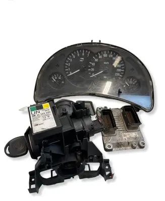 Opel Corsa C Engine ECU kit and lock set 55352622