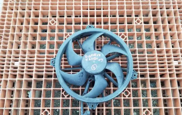 Citroen Jumpy Radiator cooling fan shroud 1401312280 GMV130CEM00 000729