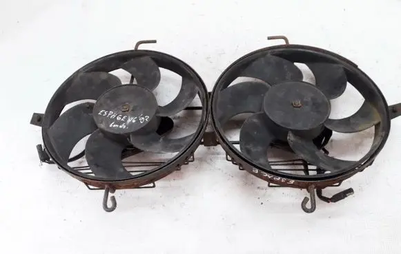 Renault Espace II Radiator cooling fan shroud