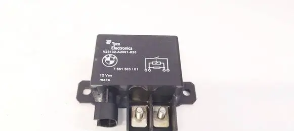 BMW X5 E70 Glow plug pre-heat relay 766150301 v23132-a2001-x26