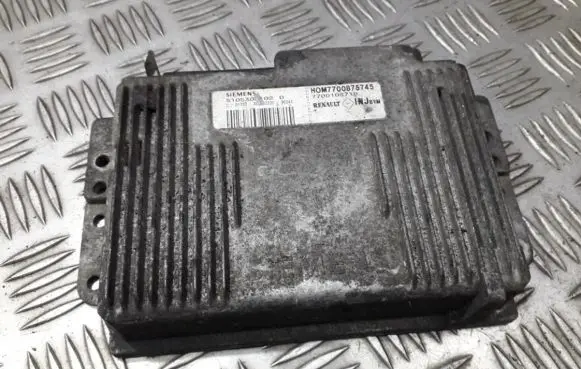 Renault Scenic I Engine control unit/module h0m7700875745 7700103718