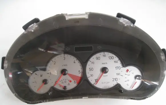 Peugeot 206 Speedometer (instrument cluster) 9648837280