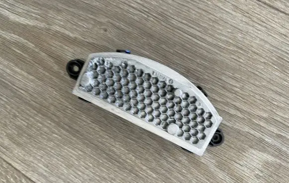 Peugeot 308 Heater blower motor/fan resistor 9837790880