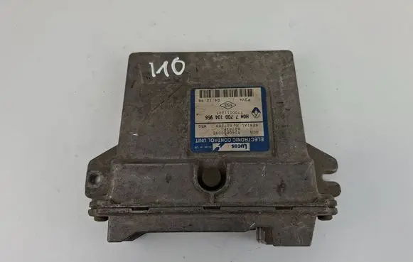 Renault Kangoo I Engine control unit/module 7700104956 627309