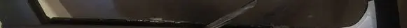 Citroen C3 Front door glass trim molding 