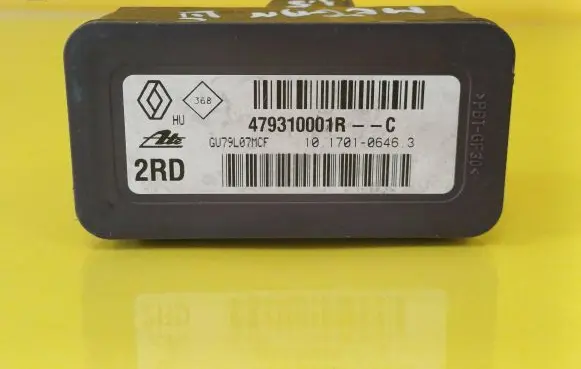 Renault Megane III ESP acceleration yaw rate sensor 479310001RC 10170106463