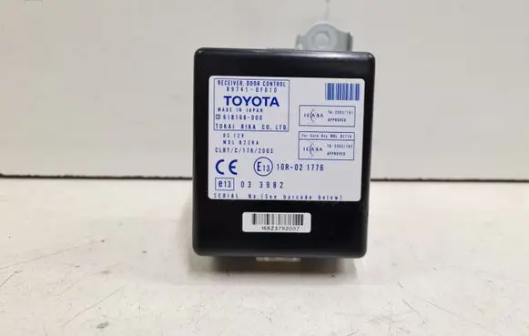 Toyota Corolla Verso AR10 Door control unit/module 897410F010 61B168000