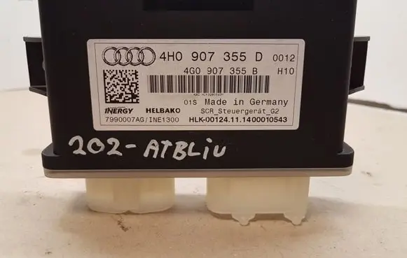 Audi A8 S8 D4 4H Other control units/modules 4H0907355D 4G0907355B