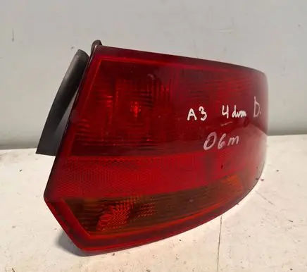 Audi A3 S3 A3 Sportback 8P Rear/tail lights 8P4945096C SJ3277702