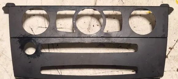 BMW 5 E60 E61 Climate control/heater control trim 7906379