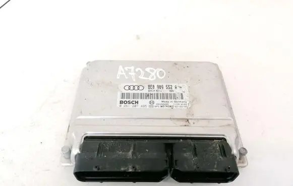 Audi A4 S4 B6 8E 8H Engine control unit/module 8E0909552A 0261207495
