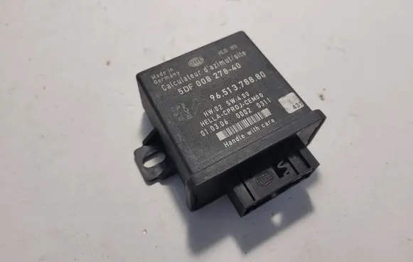 Peugeot 407 Light module LCM 9651378880 5DF00827840 00020311