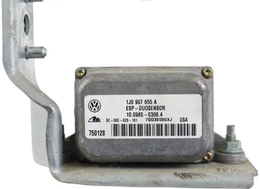 Volkswagen Golf IV ESP acceleration yaw rate sensor 1J0907655A 1J1907637D