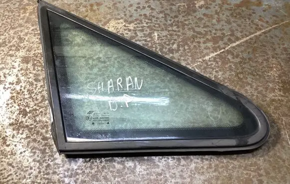 Volkswagen Sharan Front triangle window/glass 43R001100 DOT249AS2M24
