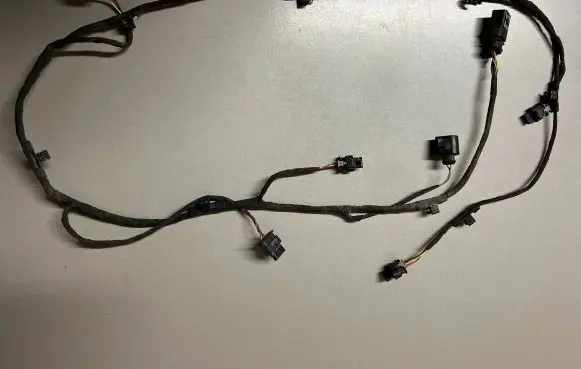 Volkswagen Touareg II Parking sensor (PDC) wiring loom 7P6971104
