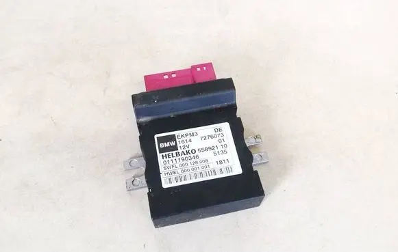 BMW 5 F10 F11 Fuel injection pump control unit/module 16147276073 7276073