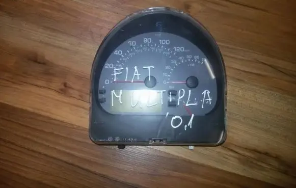 Fiat Multipla Speedometer (instrument cluster) 81269032