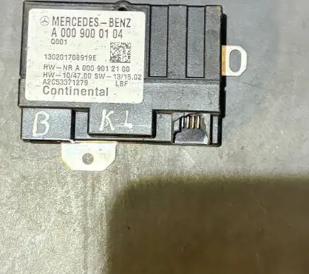 Mercedes-Benz B W246 W242 Fuel injection pump control unit/module A0009000104 A0009012100 130201708919E