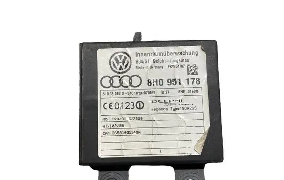Audi A4 S4 B7 8E 8H Alarm control unit/module 8H0951178 36591032149A