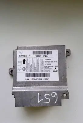 Chrysler Town & Country V Airbag control unit/module 68062118AG 5WY86930 T0TJF13121200L