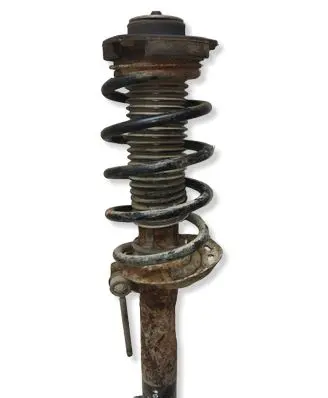 Volkswagen PASSAT B6 Front shock absorber with coil spring 3C0413031AC