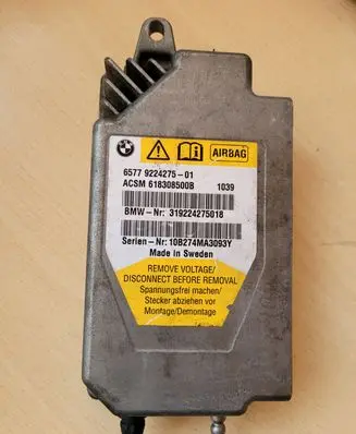 BMW 7 F01 F02 F03 F04 Airbag control unit/module 319224275018