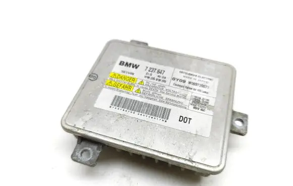 BMW 5 F10 F11 Headlight ballast module Xenon 7237647 W0031200