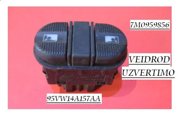 Ford Galaxy Wing mirror switch 7M0959856 95VW14A157AA
