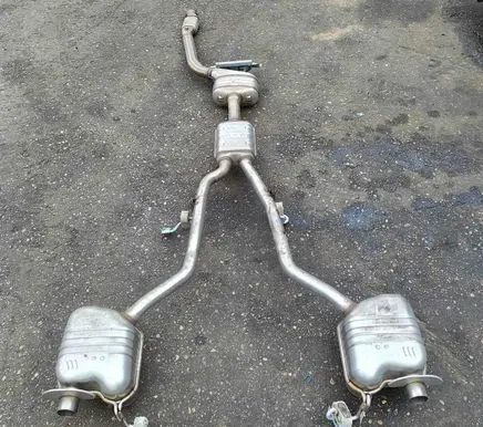 Mercedes-Benz SLC R172 Muffler/silencer A1724913901 A1724910400