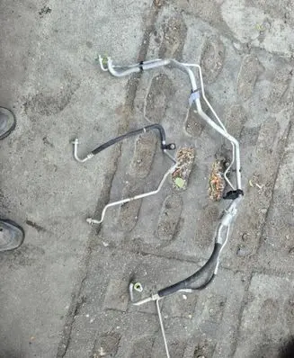 Citroen C3 Air conditioning (A/C) pipe/hose 9670090880