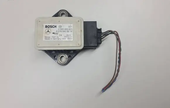 Mercedes-Benz E W211 ESP acceleration yaw rate sensor A2165420018 0265005623