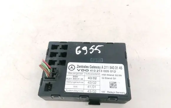 Mercedes-Benz E W211 Other control units/modules a2115403145 410213005012
